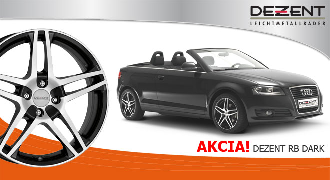 ALU disky DEZENT RB Dark