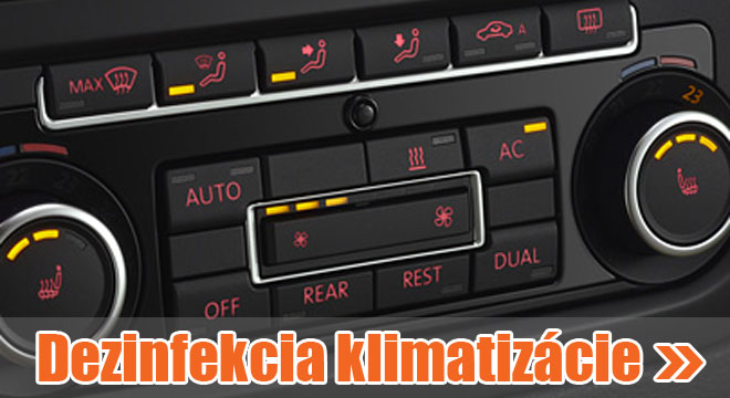 Dezinfekcia a servis auto klimatizácie